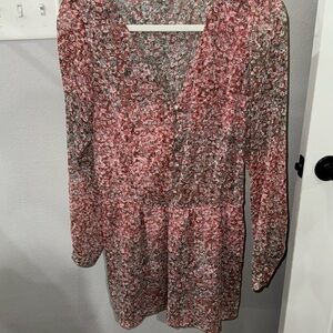 BCBGeneration Floral Romper.